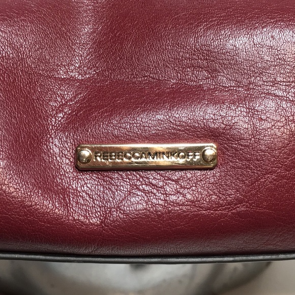 Burgundy tote Rebecca Minkoff 14 by 11 by 5 - Picture 12 of 15